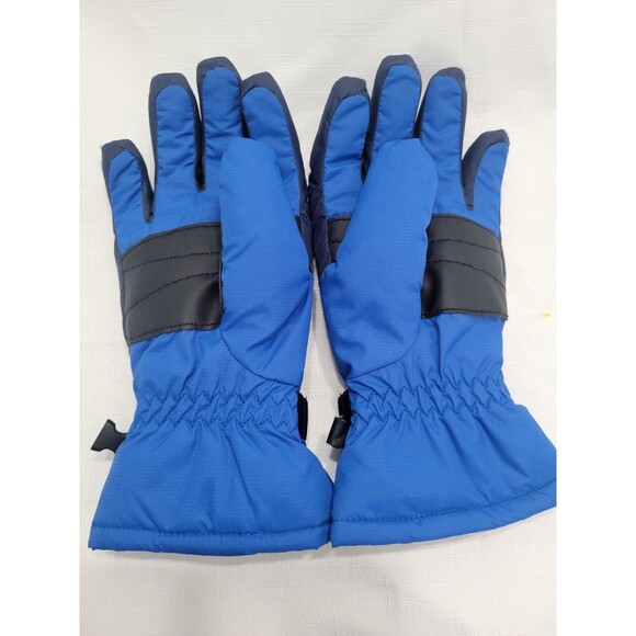 Columbia Youth Core III Gloves Size Small Blue Fleece Lined Waterproof Winter - Picture 2 of 9